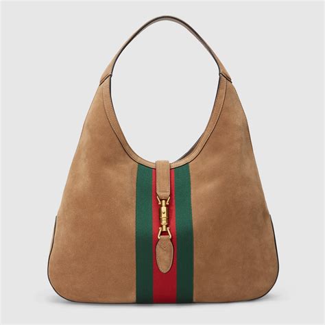 gucci jackie bag suede|cheap gucci shoulder bags.